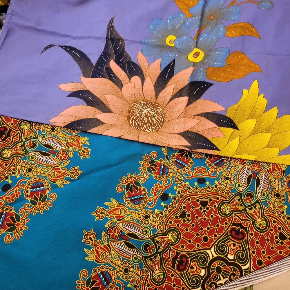 Beautiful African Print Fabrics - 2 pieces
